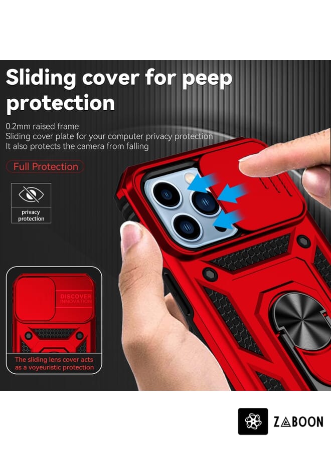 Zaboon Protective Case Cover For iPhone 13 Pro Max Sliding Camshield Holder - Image 5