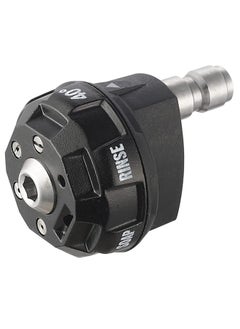 Excefore Pressure Washer Spray Nozzle, 6-in-1 Quick Change over and Adjustable, 1/4in Plug Connect Tips MAX 4000PSI for Pressure Washer  - Image 1