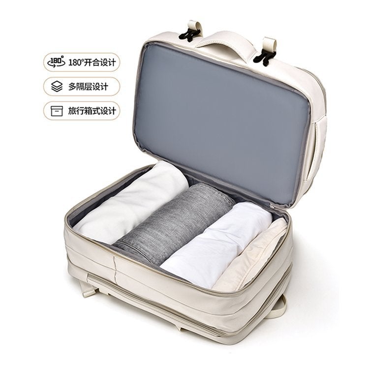 USB Expandable Large Capacity Business Travel Multi-function Backpack for Men Women College Students - Image 2