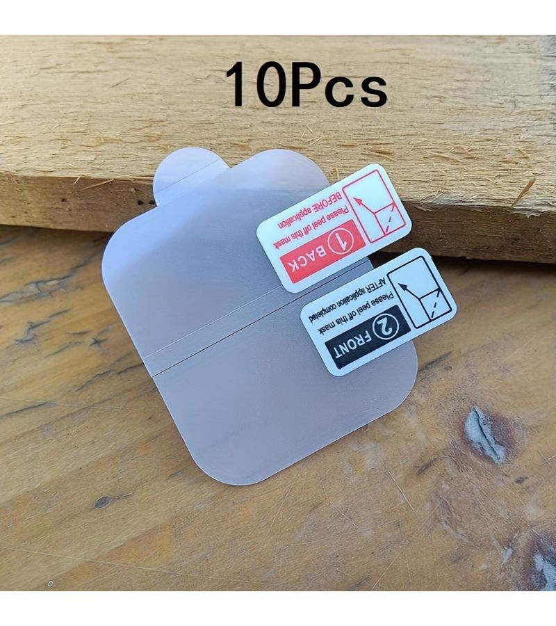 Set Of 10 Soft Hydrogel Screen Protectors For Series Ultra 49MM Iwatch Smartwatch Not Tempered Glass - Image 1