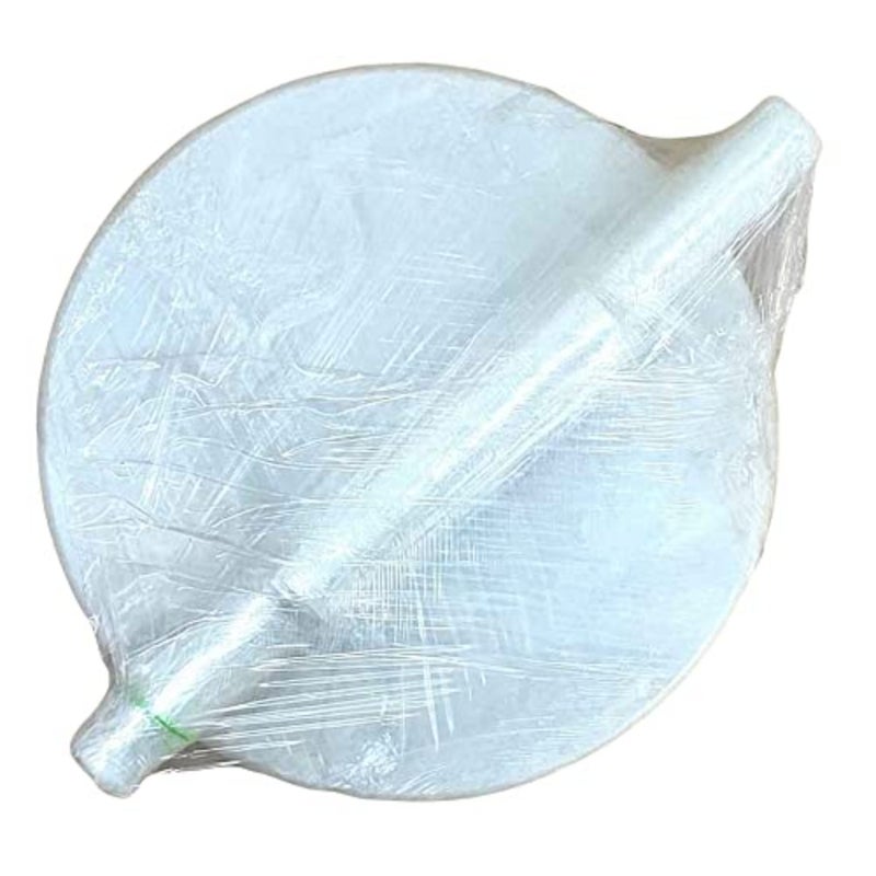 Natural White Marble Chakla/Chapati Board With Rolling Pin - Hand Crafted Roti Baking and Bread Rolling Set - Image 1