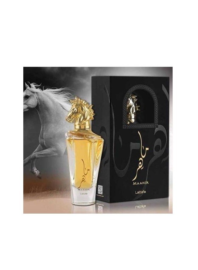 لطافة ماهر جولد للجنسين او دي بارفان - 100 مل من لطافه - Image 2