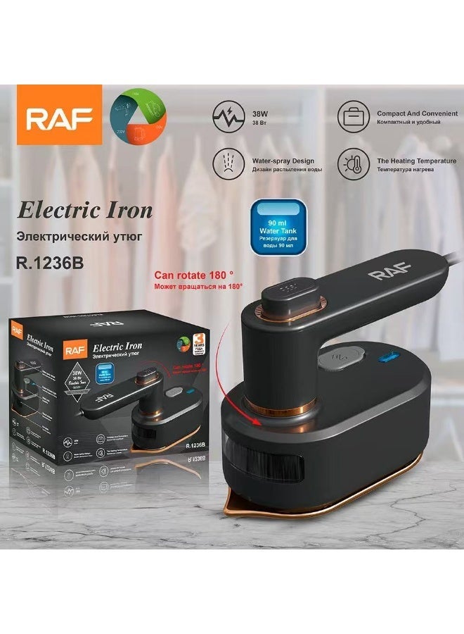 آر إيه أف مكواة بخار محمولة باليد محمولة قابلة للتعليق في المنزل مكواة بخار صغيرة محمولة للسفر - Image 1