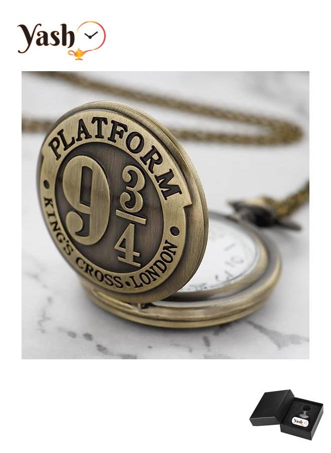 YASH - Yash King Cross London Station Quartz Pocket Watch - Image 1
