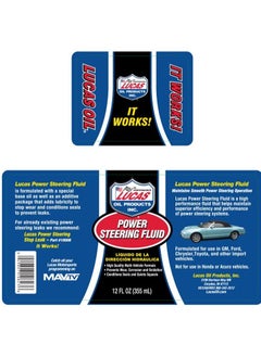 LUCAS OIL Power Steering Fluid  - Image 2
