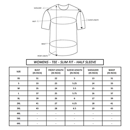 Bewakoof Women's Graphic Print Slim Fit Half Sleeve Round Neck Cotton T-Shirt - Image 5