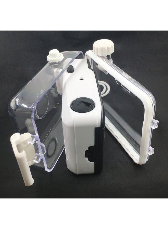 A Generation Of Explosions Waterproof Camera Retro Film Camera 135 Color Cartoon Cute Gift Camera-Color:Shallow Powder  - Image 3