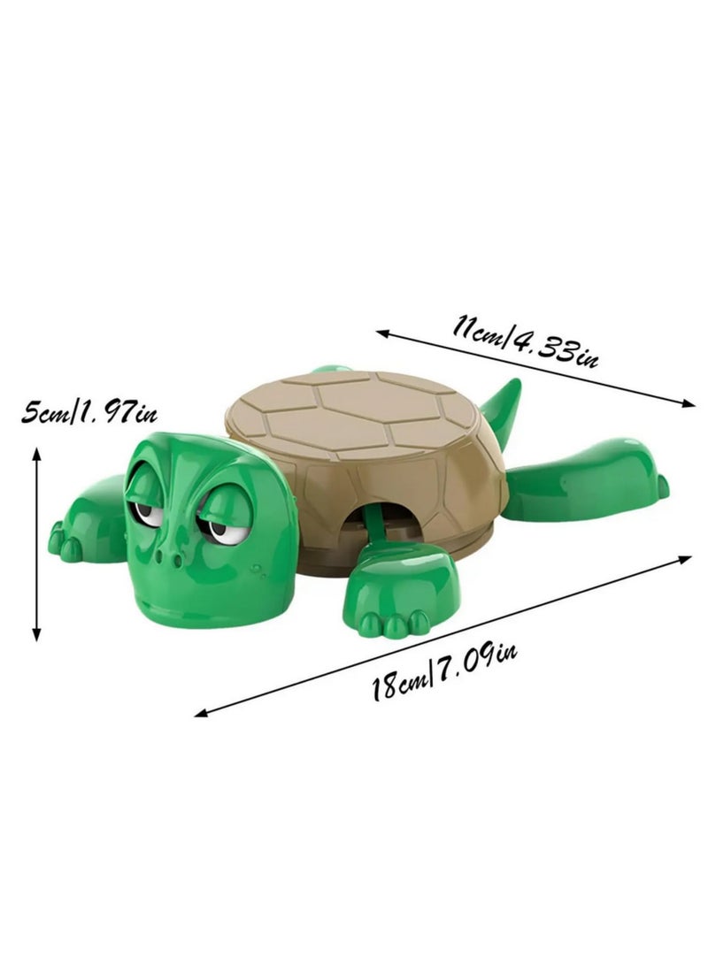 Funny 3D Printed Turtle Coaster with Open Eyes and Hilarious Expression Creative Tea Coffee Mug Mat for Desk Table or Bar Non Slip Drink Coaster for Glass or Cup Cute Home Decor  - Image 2