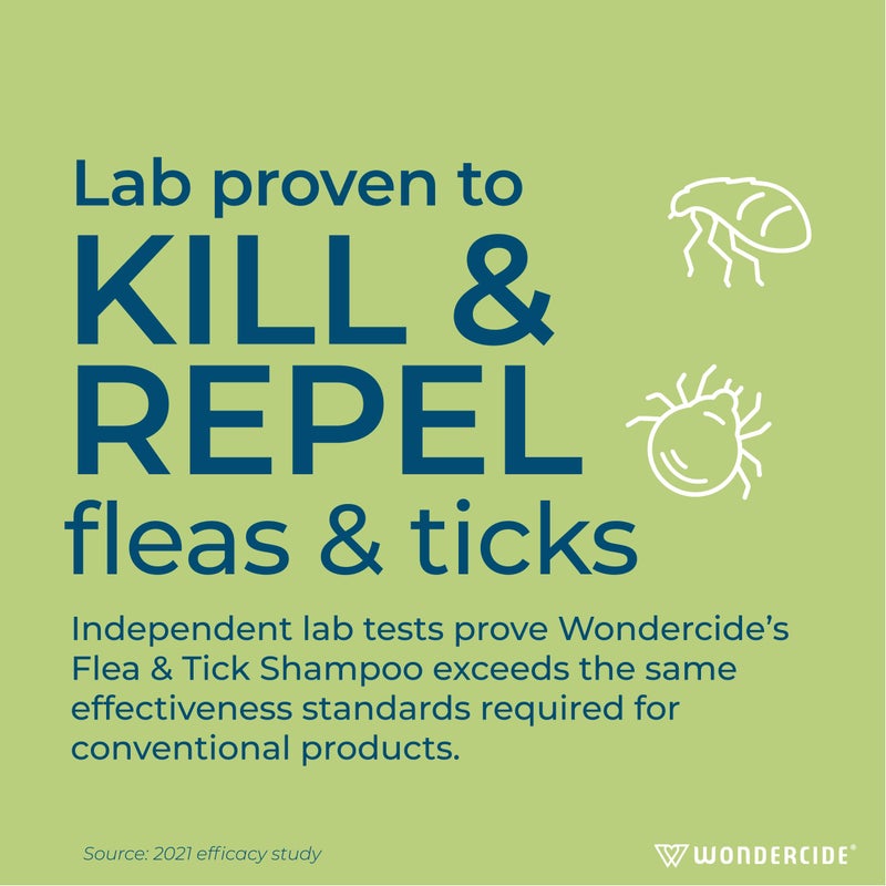 Wondercide - Flea & Tick Shampoo for Dogs and Cats - Flea and Tick Killer Treatment with Natural Essential Oils - for Pets Over 4 Months - Powered by Plants - 12 Fl oz - Image 3