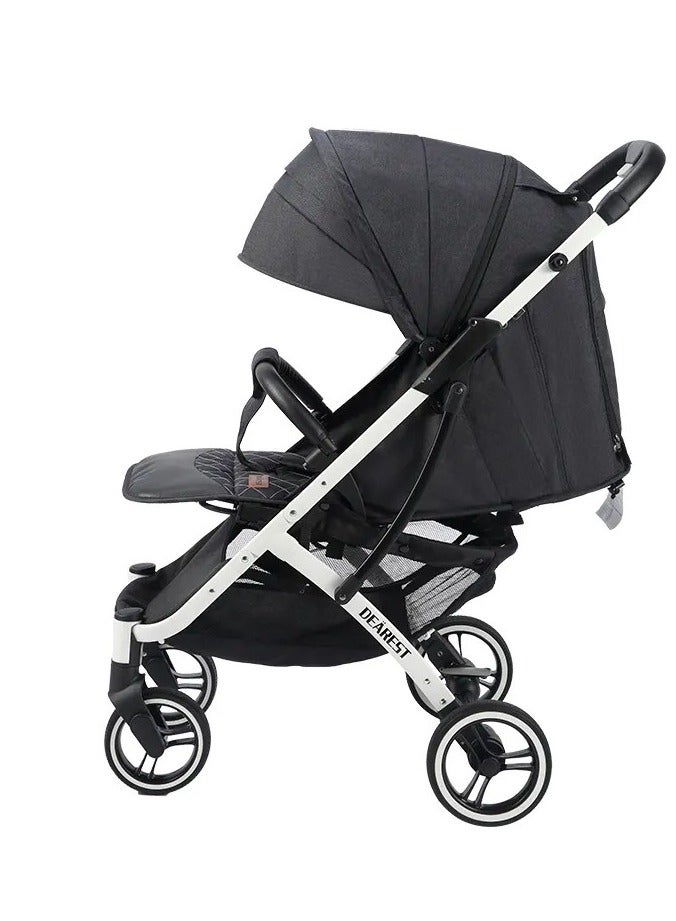 Premium One-Hand Fold Baby Stroller - Image 1