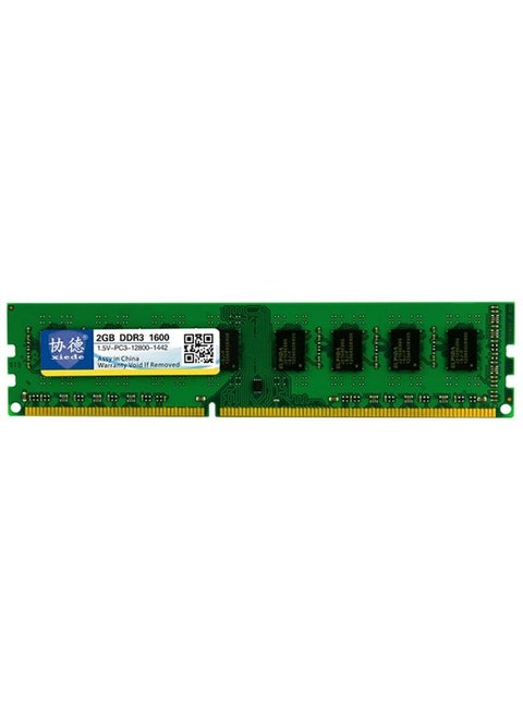 XIEDE X039 DDR3 1600MHz 2GB General AMD Special Strip Memory RAM Module for Desktop PC