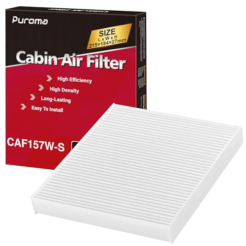 Puroma Cabin Air Filter Replacement for CP157 CF12157 Compatible with Subaru Toyota Camry RAV4 Highlander Corolla Sienna Pruis Venza and Avalon Lexus Mazda - Image 1