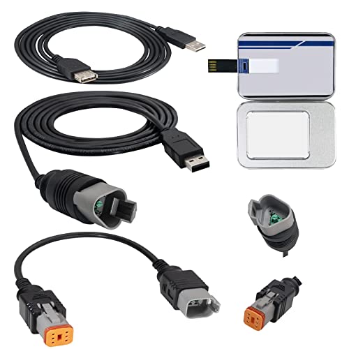 Ytpoools Diagnostic Cable Tool Scanner Kit with Chip FT232RL and Cable Bootstrap Tool Compatible with Evinrude E-tec, Fitch, DI 1999-2020 Outboard Boat Marine Engines, Ytpoools - Image 1
