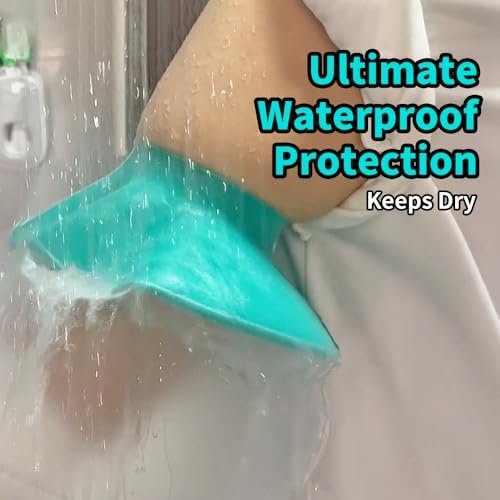 CIVJET Cast Covers for Shower Arm, Waterproof Cast Cover Arm for Swimming, Cast Protector for Shower Adult, Elbow, Hand, Elbow (Diameter - 6.3") - Image 2