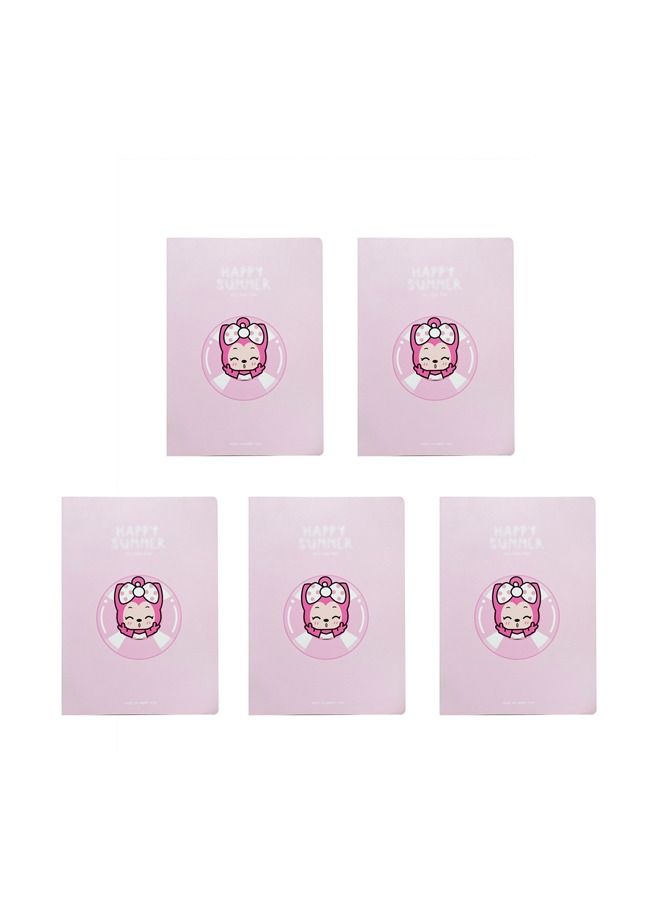 XIANGYU 5-Piece B5 Notebook Cute Design For School Student Sewing Binding Notebook For Writing - Image 1