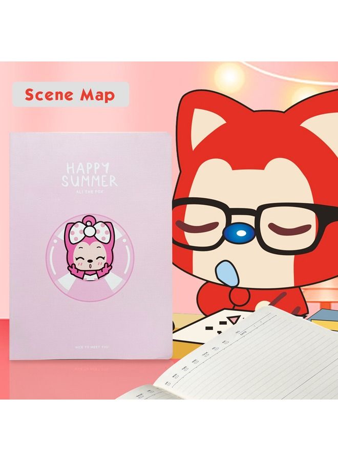 XIANGYU 5-Piece B5 Notebook Cute Design For School Student Sewing Binding Notebook For Writing - Image 3