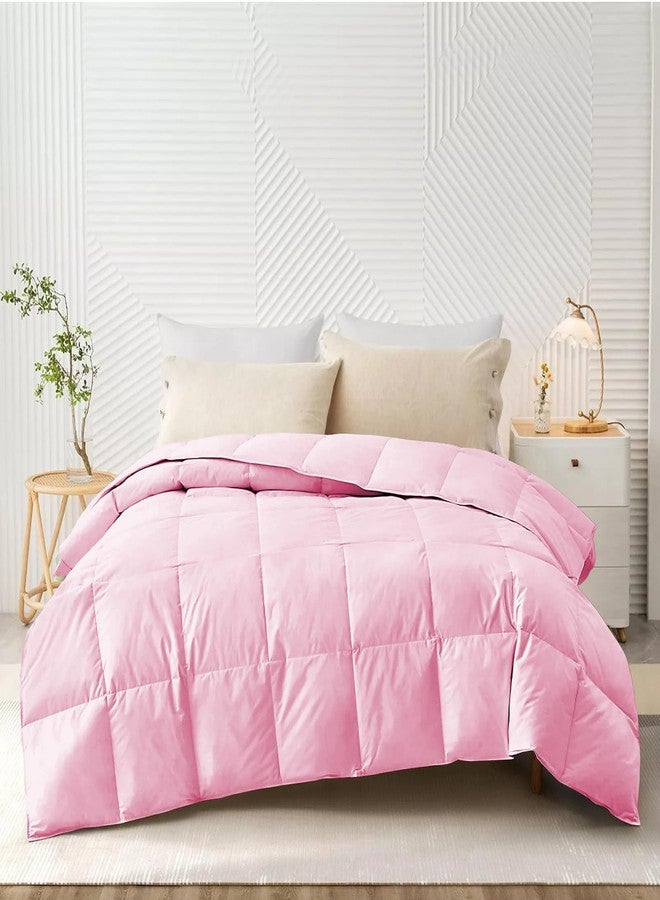 AYANSHI BEDDING Super Soft 100 GSM Ac Blanket/Ac Comforter King Size Bed Summer Comforter Microfibre Lightweight (90" X 106" Inches) - King Size Bed Comforter - Baby Pink Color - Image 1
