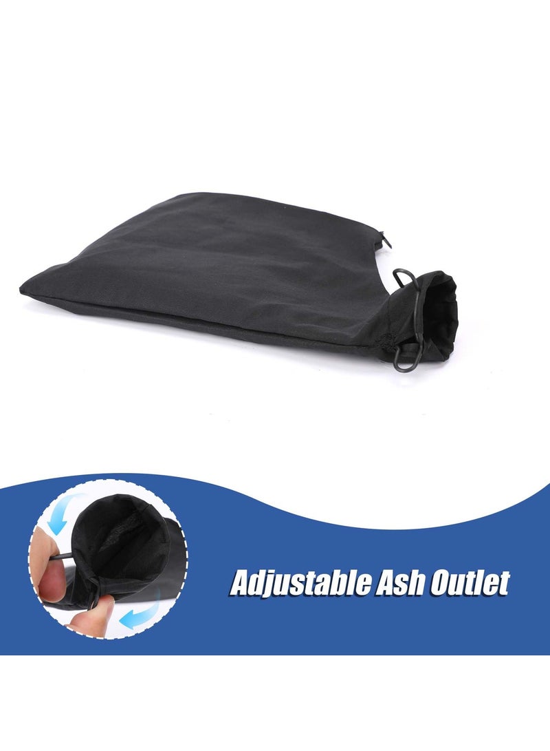 Excefore Miter Saw Dust Bag, 2 Pack Table Saw Dust Collect Bag, with Zipper and Wired Adjustable Stand Dust Bag for Belt Sander Parts Diagonal Saw Miter Saw Accessories - Image 3