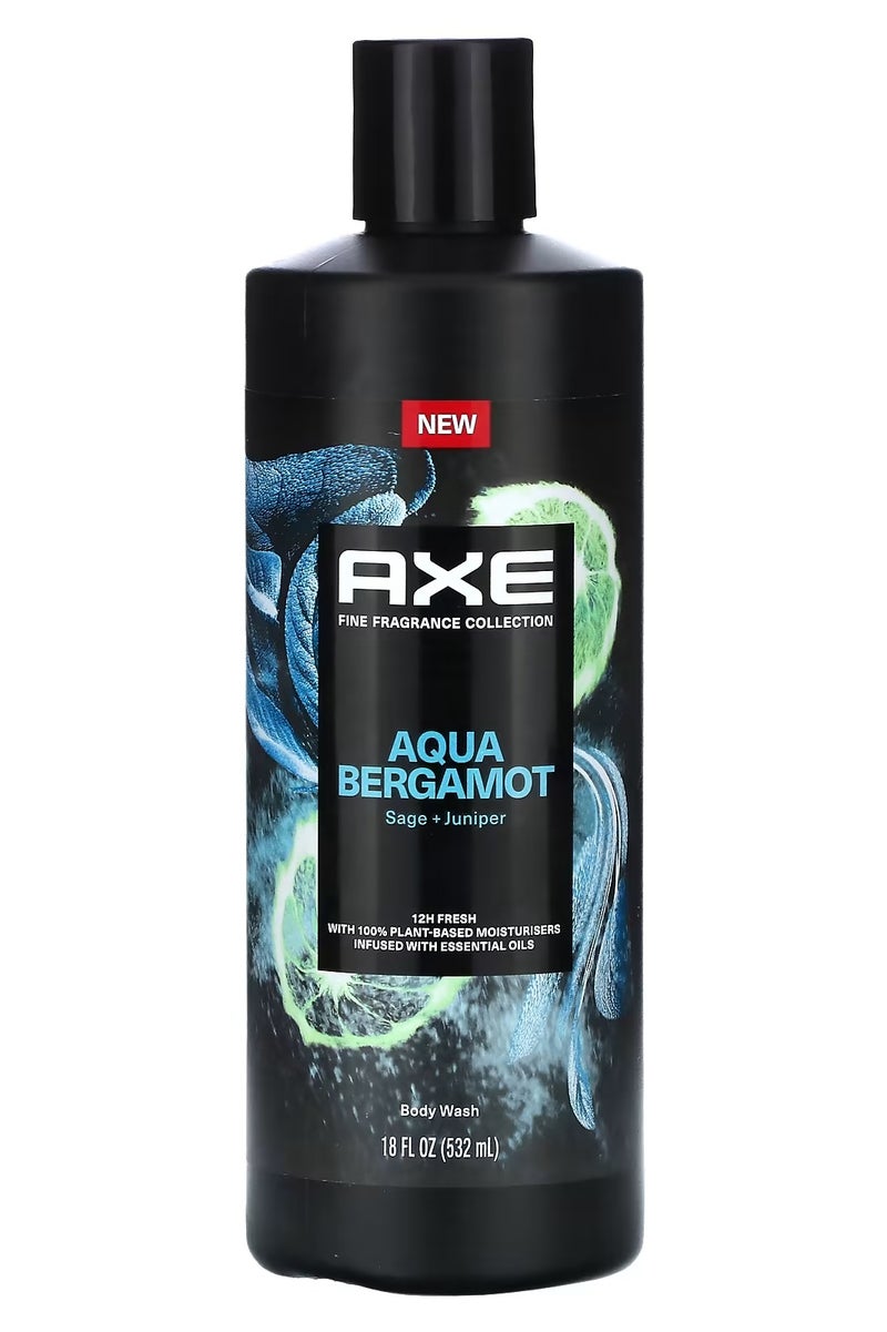 Aqua Bergamot Body Wash Sage + Juniper 532 Ml