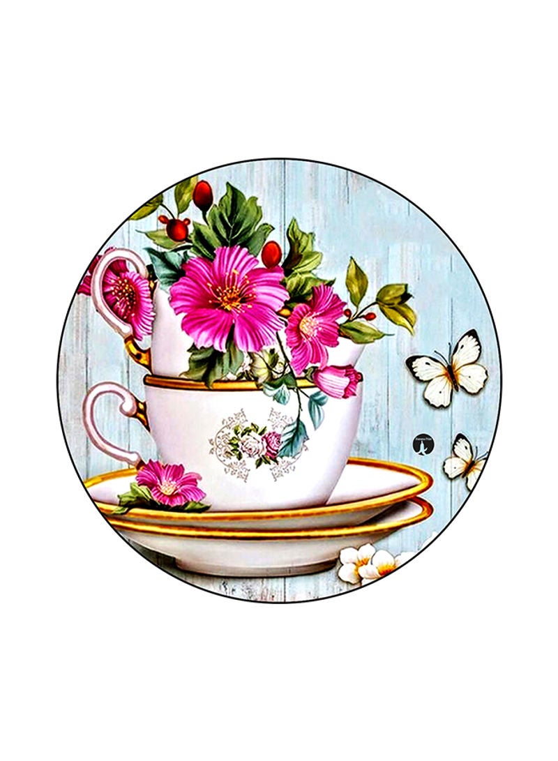 Vintage Art Print Mouse Pad Multicolour
