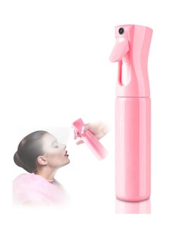 500ml Continuous Spray Bottle Plastic Empty Hair Mist Sprayer Ultra Fine Water Mister for Hairstyling Cleaning Salons Plants Pet Care White