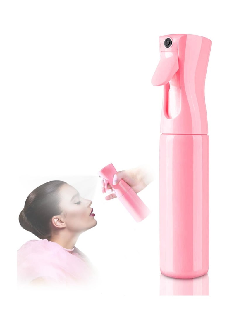 GUDOO - 500ml Continuous Spray Bottle Plastic Empty Hair Mist Sprayer Ultra Fine Water Mister for Hairstyling Cleaning Salons Plants Pet Care White - Image 1