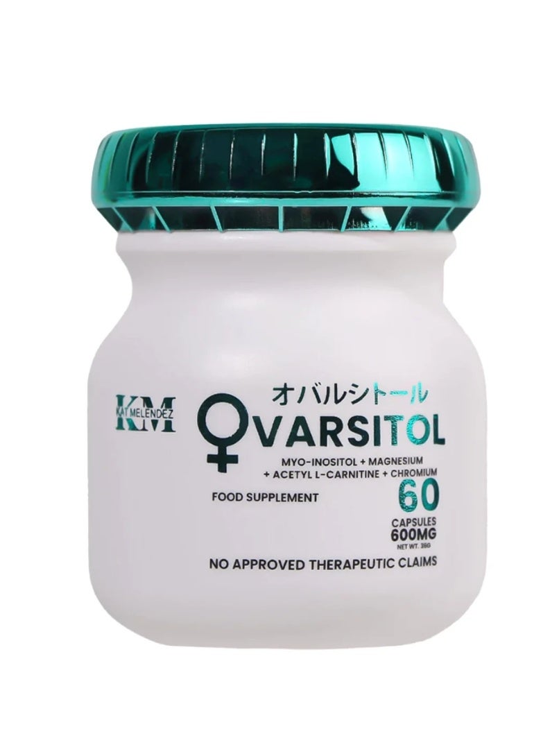 KM Kat Melendez Ovarsitol 600mg 60 Capsules - Image 1