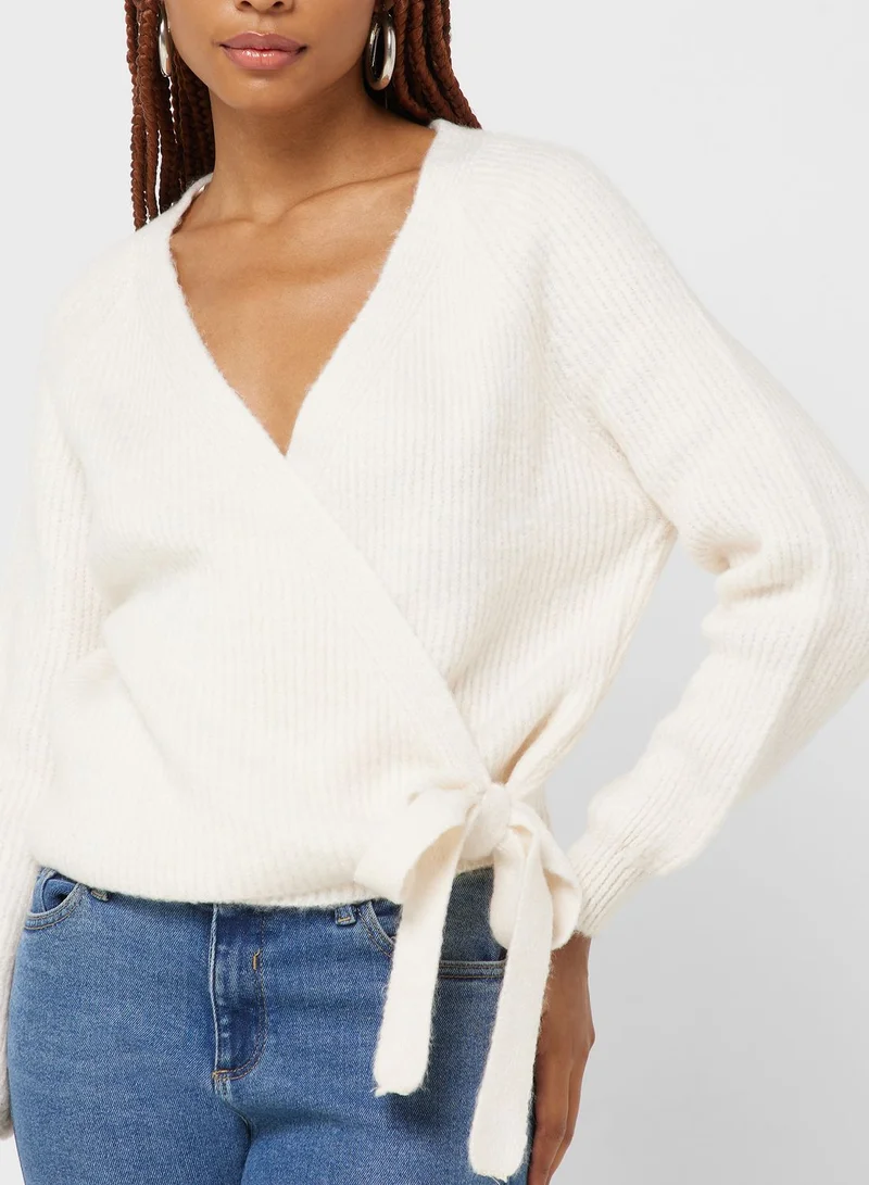 ONLY Surplice Neck Cardigan