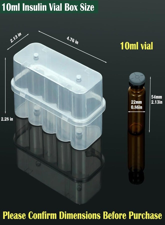 BCDHAMATE 20 Slots Insulin & Peptide Vials Refrigerator Storage Holder Set,10 mL Insulin Bottle Holder & 3 mL Peptide Vial Organizer, Diabetic Care Organizer Solution - Image 4