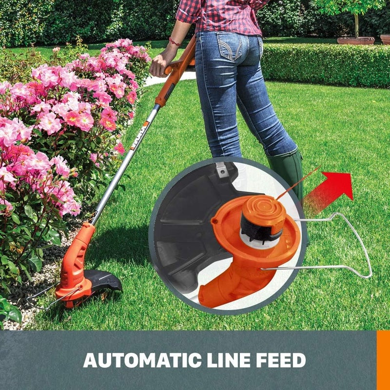 WORX String Trimmer Cordless & Edger 20V 10" Weed Trimmer PowerShare (Battery & Charger Included) WG154 - Image 4