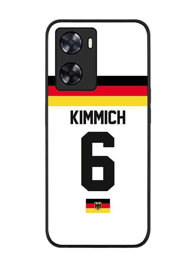 Stylizedd Rugged Black edge case for Oppo A57 4G/Oppo A77 4G/Oppo A77s Slim fit Soft Case Rubber Edges Anti Drop TPU Gel Thin Cover-Germany-Kimmich - Image 1