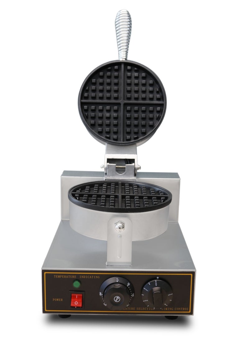 Single Commercial Waffle Maker Machine Home Cafe Waffle Maker Round Belgium Waffles Nonstick Coating - pzsku/Z5861BA0CF66A03F86418Z/45/_/1695641032/1021eb8b-603b-4b40-9a13-5407e46c0aa1