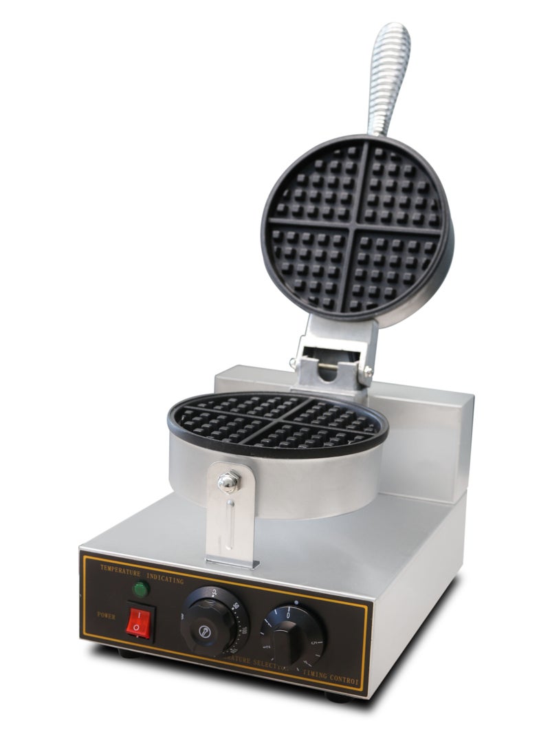 Single Commercial Waffle Maker Machine Home Cafe Waffle Maker Round Belgium Waffles Nonstick Coating - pzsku/Z5861BA0CF66A03F86418Z/45/_/1695641033/d6b93b52-f16e-4920-a3d6-d3d9e06cc959