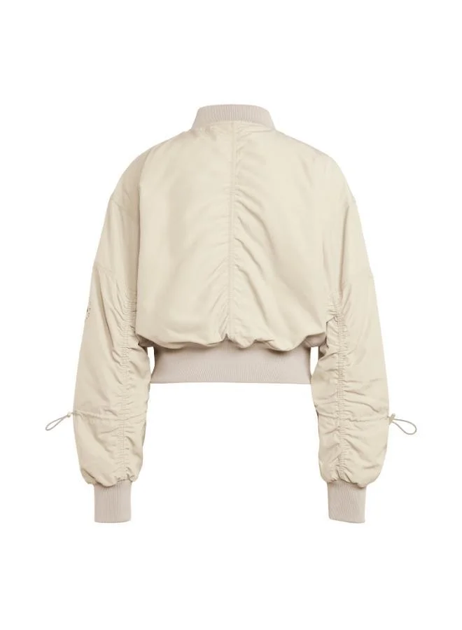 اديداس adidas by Stella McCartney TrueNature Woven Bomber Cropped Jacket
