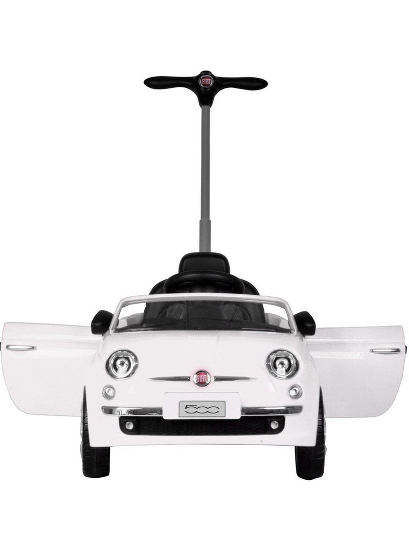 Fiat Kids Rideon Pusher Car White - Image 4