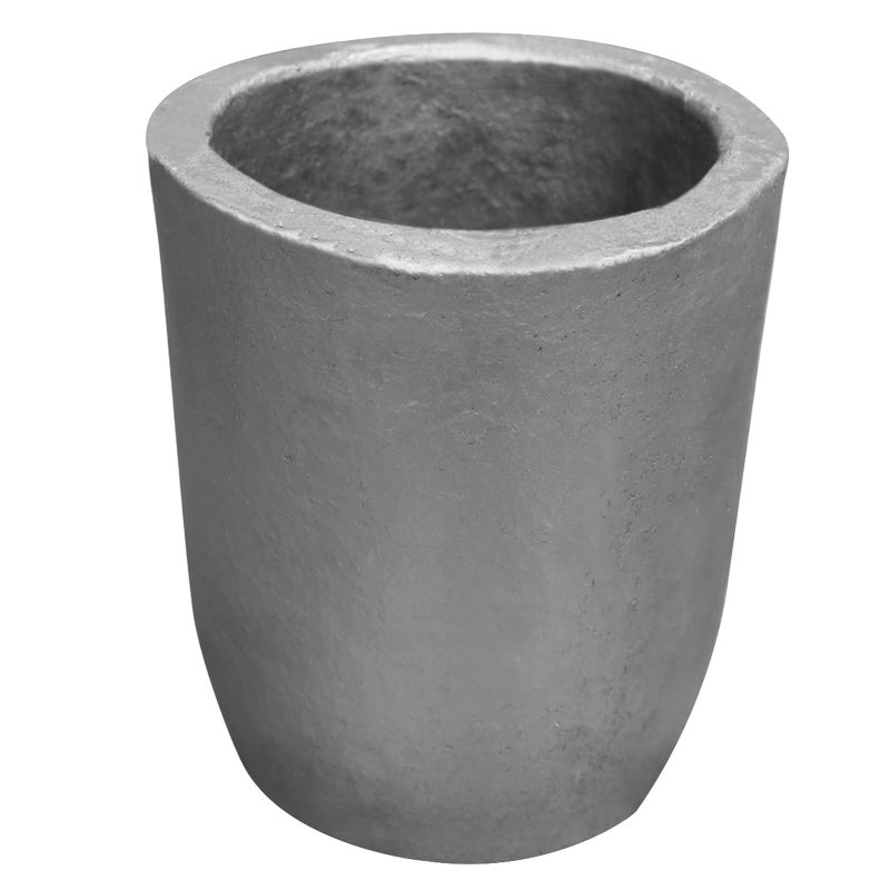 CANALHOUT Silicon Carbide Graphite CruciblesCrucibles for Melting MetalWithstand The High Temperature 18003272FMelting Casting Refining Aluminum Gold Silver Copper 35KG No3
