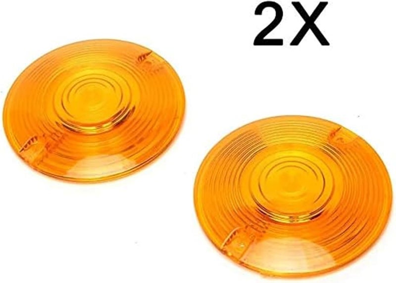 Vuzmode Motorcycle Turn Signal Lens Kit - Amber - Image 4
