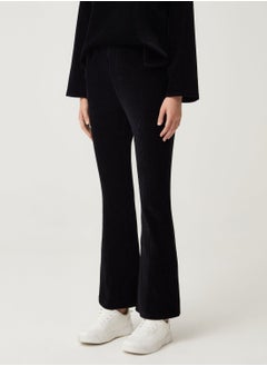 Ovs OVS Womens Flare-Fit Trousers In Corduroy  - Image 2