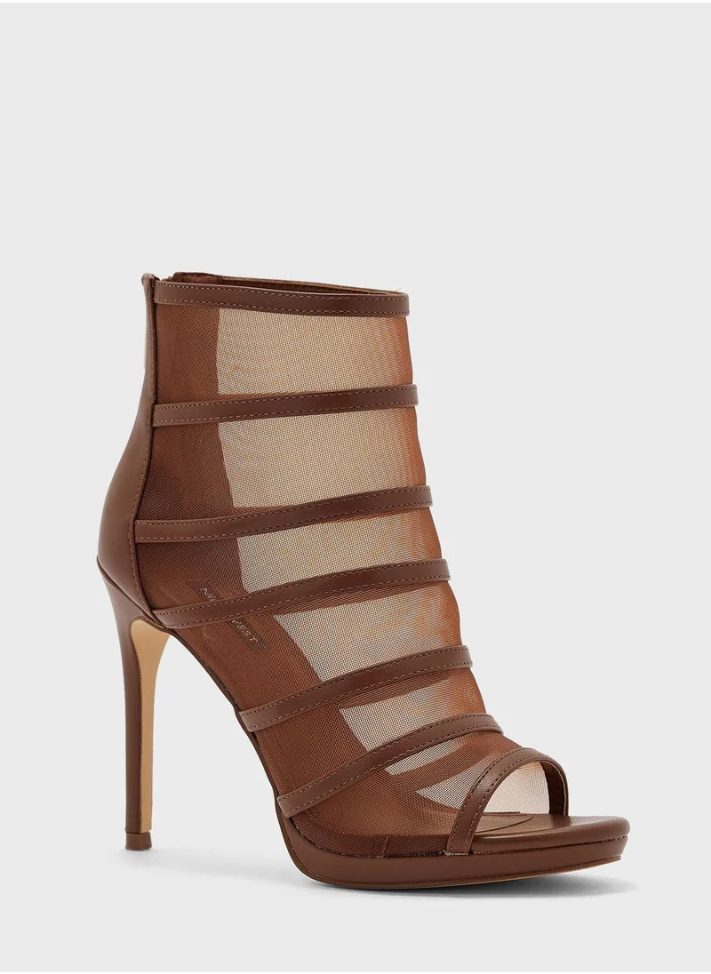 NINE WEST Ankle High Heel Boots