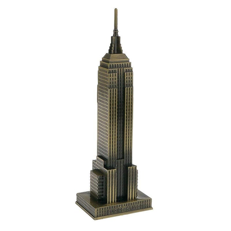 ZAHAB Metal Showpiece 75 x 5 x 22 cm Bronze