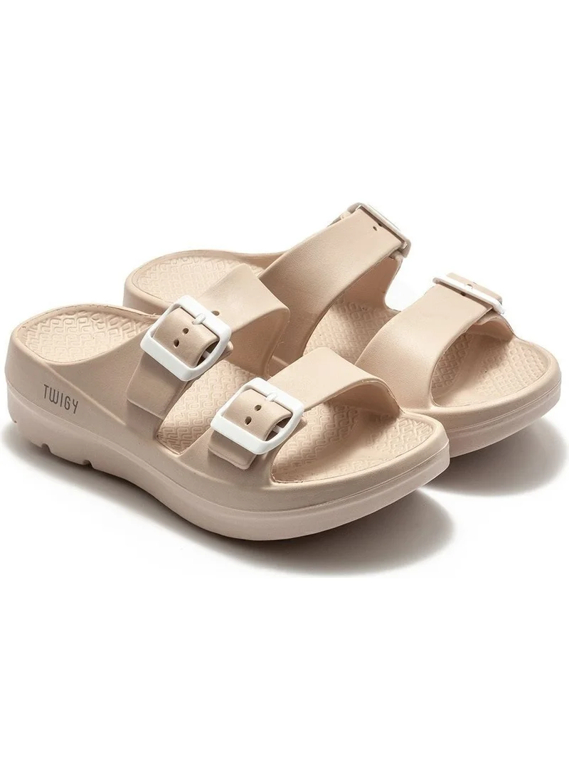 تويجي Bio Women's Slippers Beige 36/40 ZZ0908