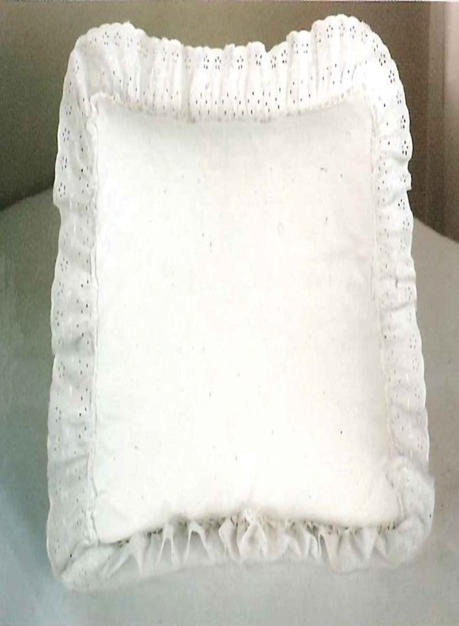 ماديسون غطاء وسادة ماديسون دبليو إتش ذو فتحات تهوية، قياسي، أبيض، 20 بوصة × 26 بوصة