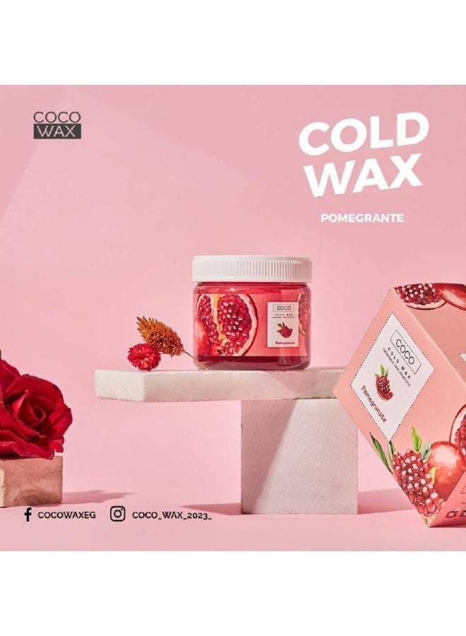 Coco Wax Cold Wax for Hair Removal: Effective Hair Removal from the Roots, Suitable for All Skin Types, 250g - Image 2