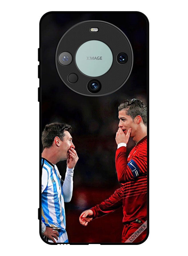 Covernex Protective Case Cover For Huawei Mate 60 Pro Plus Ronaldo & Messi In One Frame - Image 1