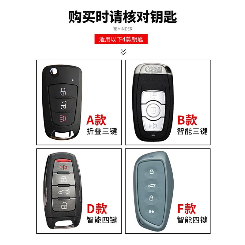 Great Wall Haver H6 National Fashion Key Case Three Generations Harvard M6Plus Second Generation Big Dog Dragon Max Car Special - Image 3