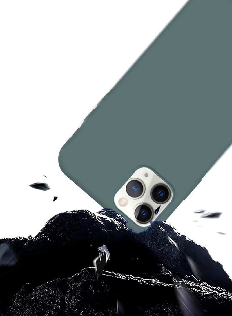 CATANES Soft Silky Silicone Case Cover for Apple iPhone 11 Pro - Full Body Protection - Cactus Green - Image 4