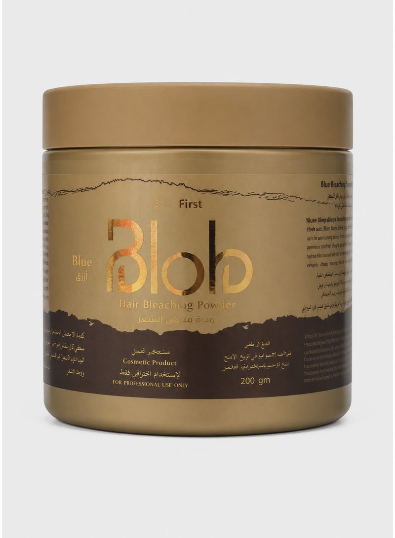 Bloop Blob Blue Hair Bleaching Powder 200g - Image 1