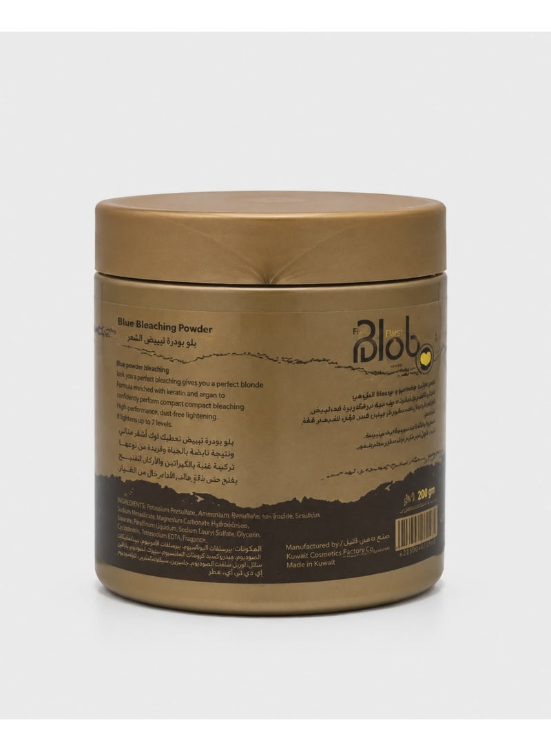Bloop Blob Blue Hair Bleaching Powder 200g - Image 2