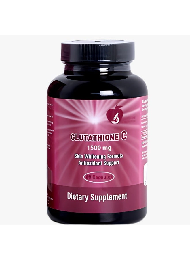 Classone كبسولات الجلوتاثيون سي 1500 مجم، 60 كبسولة - Image 2