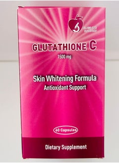 Gluta Glutathione C – 1500mg Antioxidant Support with Vitamin C (60 Capsules) 